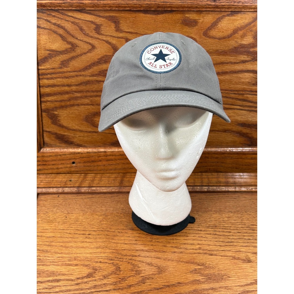 Converse Core Classic Twill Cap Grey Chuck Taylor All Star Logo Hat CON301 NEW